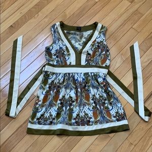 Nicole Miller printed top